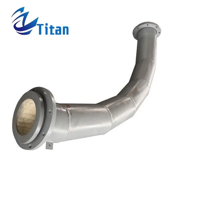 Wear Resistant Ceramic Lined Pipe Elbow With Adhesive And Metal Ceramic Lined Elbow