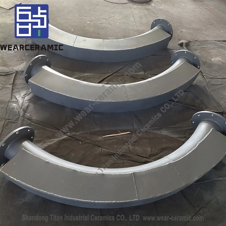 Ceramic-lined Pipe Elbows