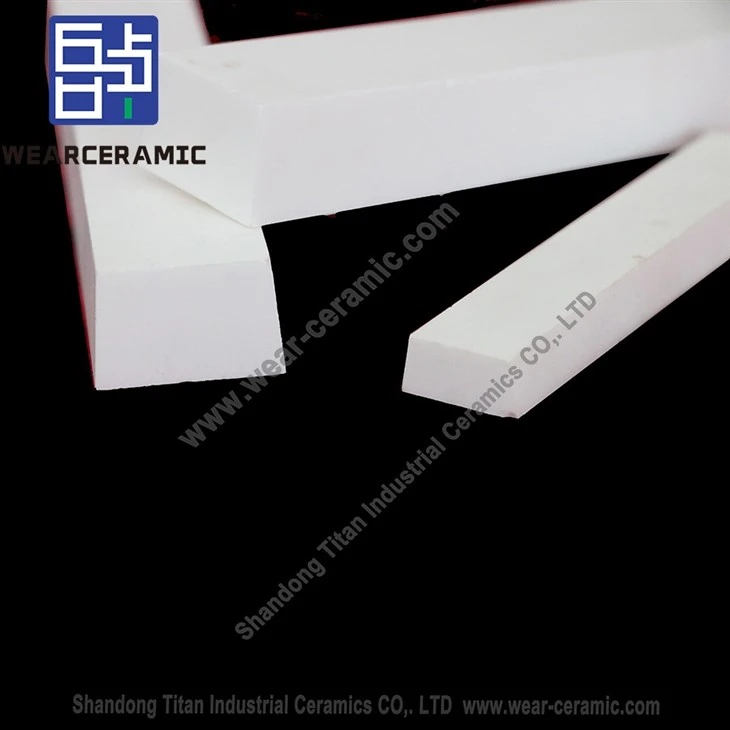 Trapezoidal Shaped ZTA Ceramic Wear Liners